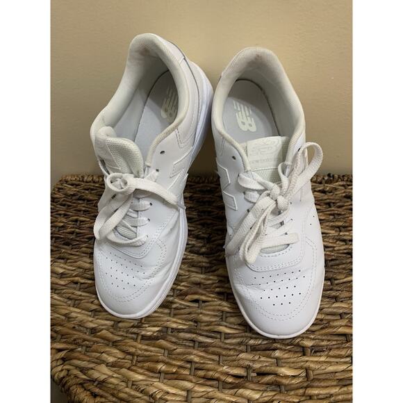 New balance white sneakers unisex men 7.5 Woman 9 comfort walk going out city main image 4